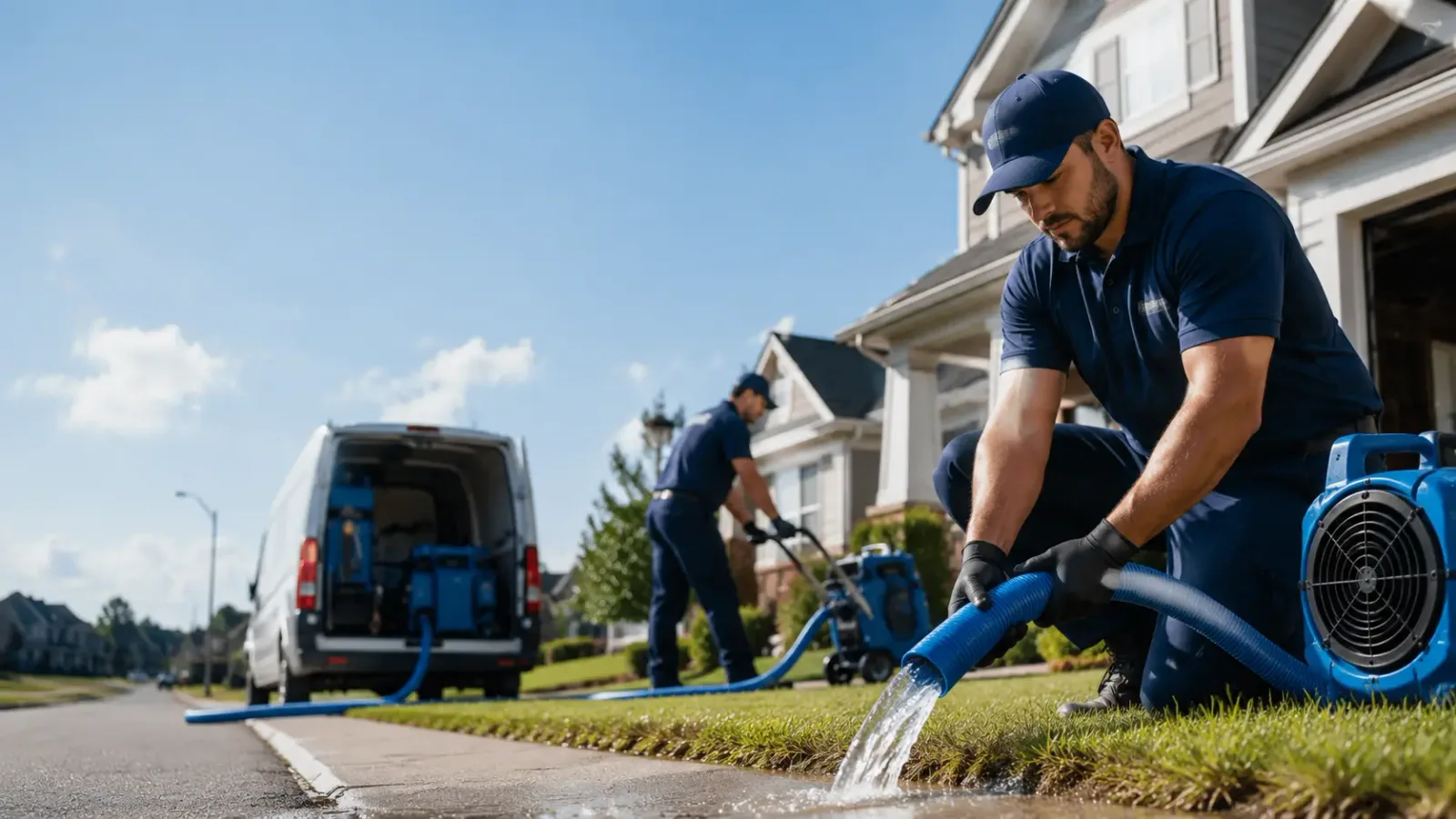 Flood Damage Restoration in Ireland, WV